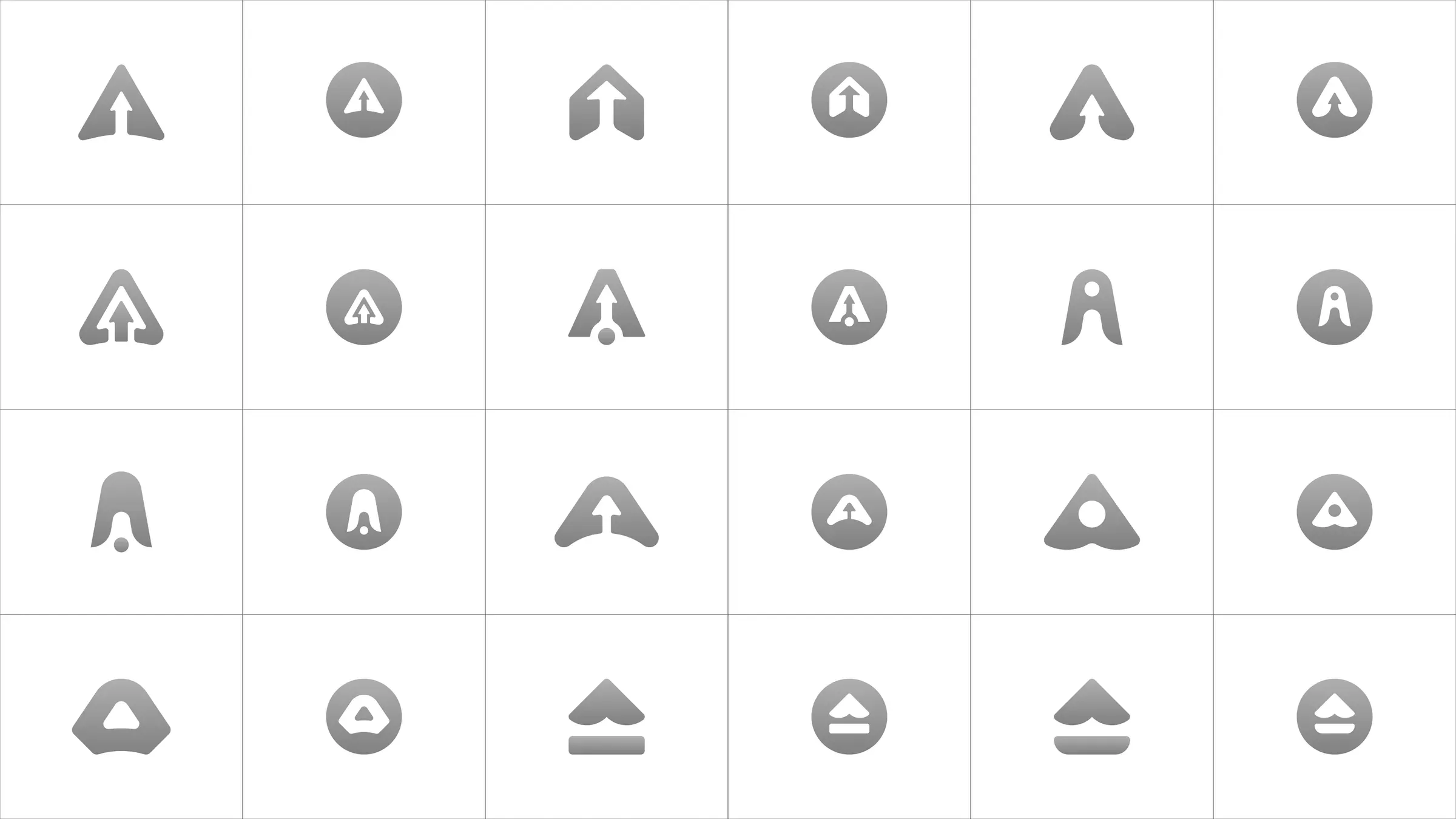 Adepti process: Isotype sketches a
