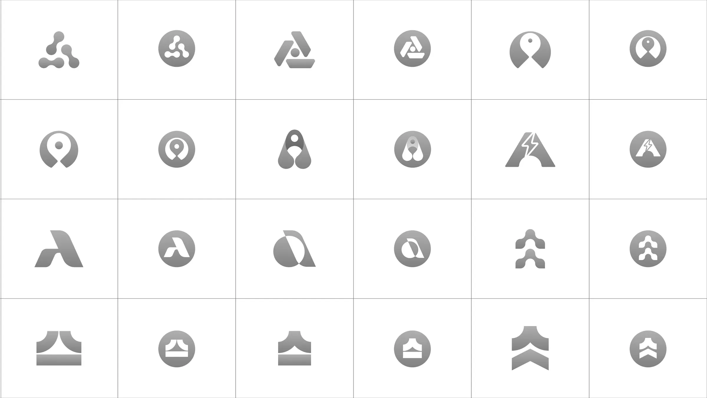 Adepti process: Isotype sketches b