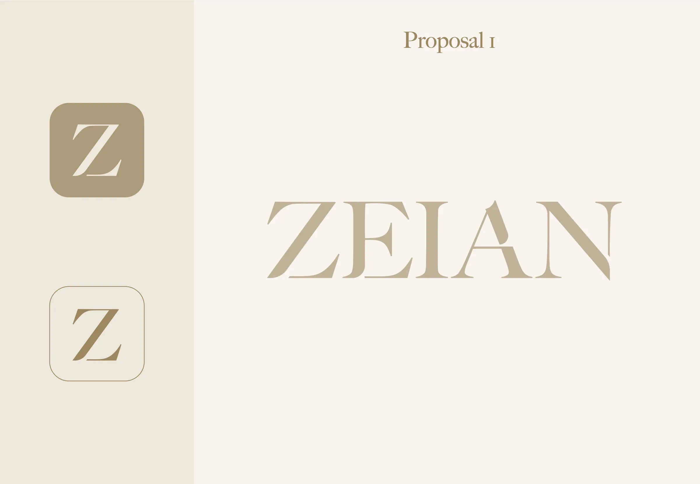 Zeian Group process: Proposal 1