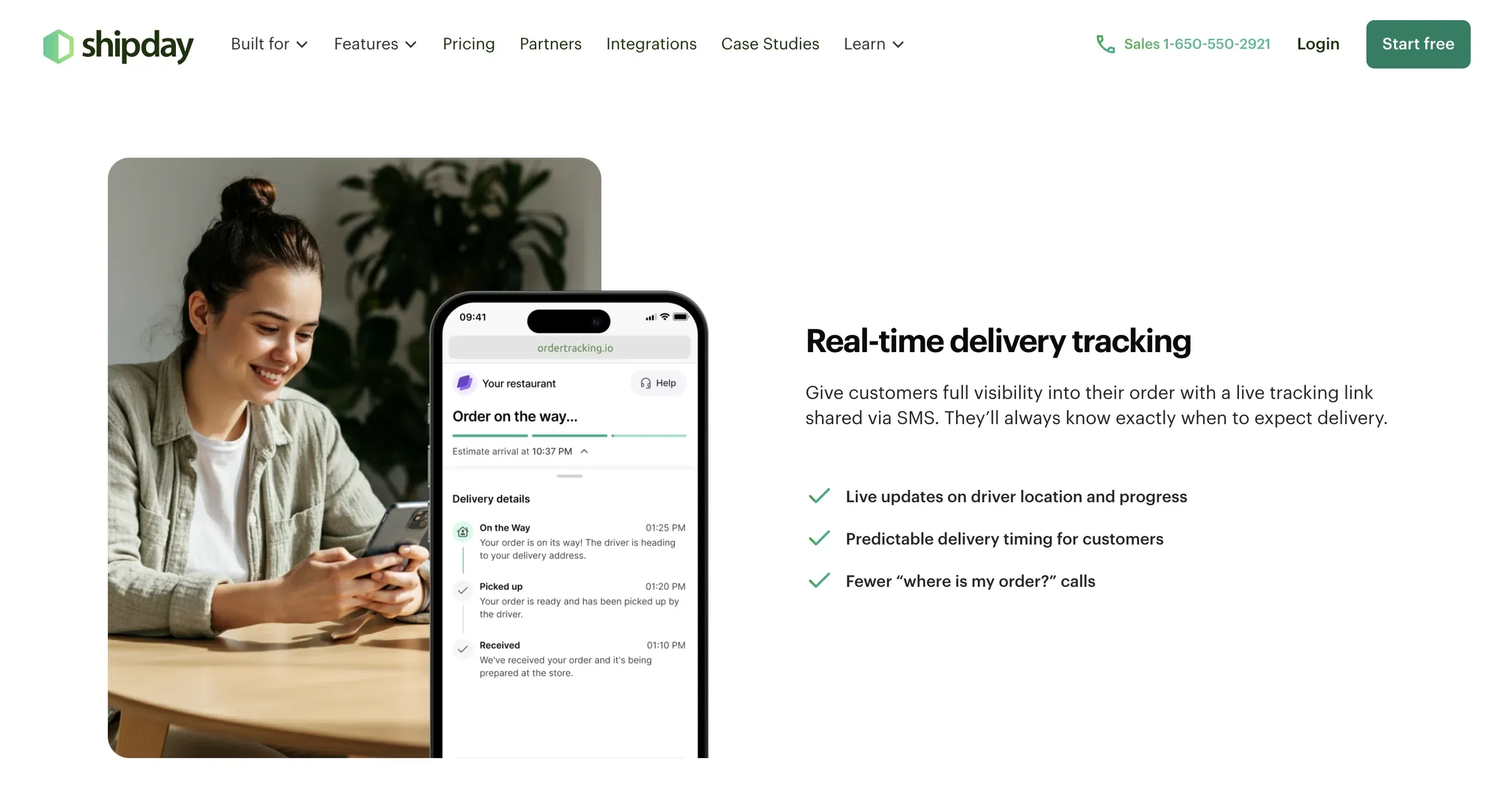 Shipday: Tracking