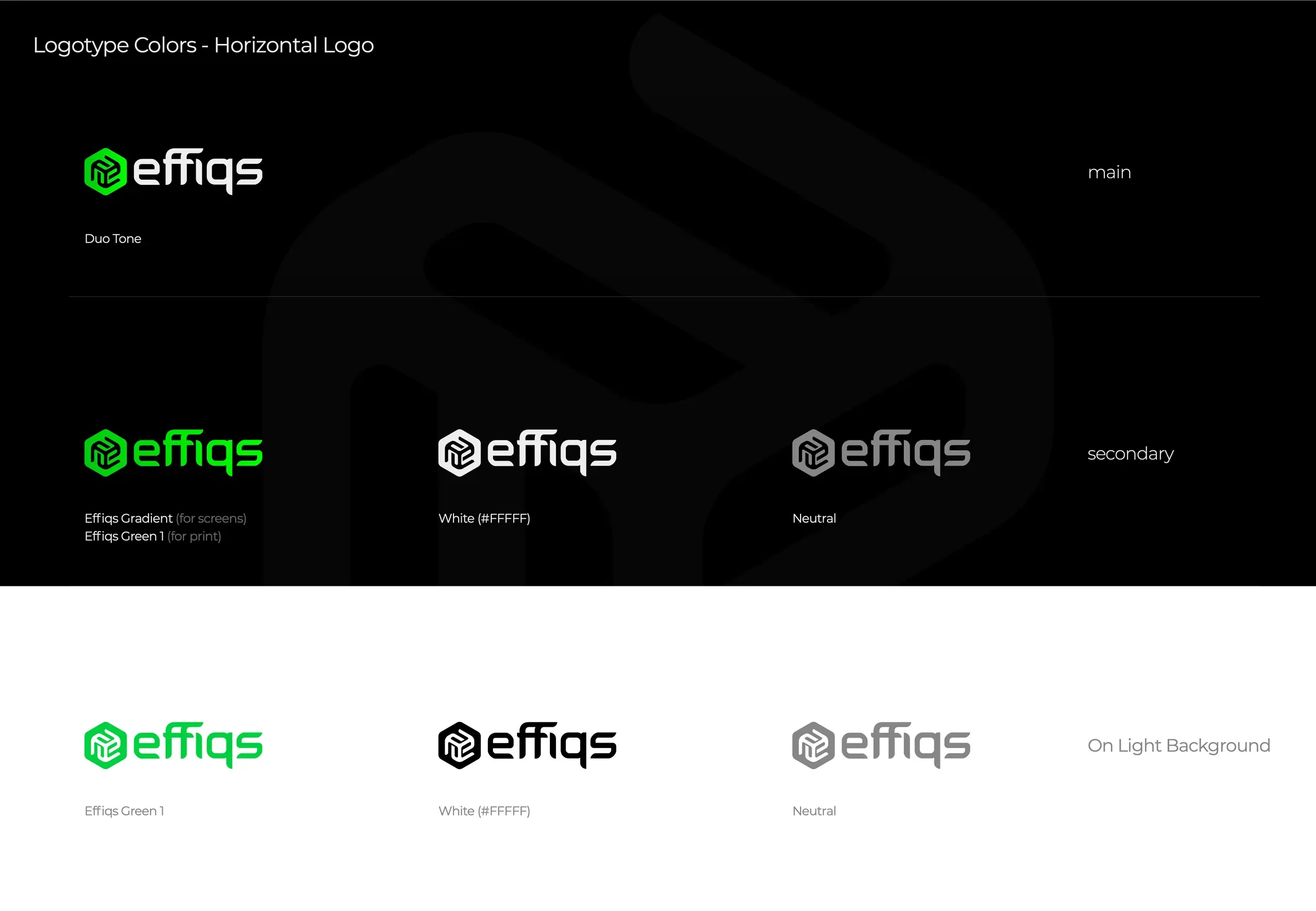 Effiqs: Color versions